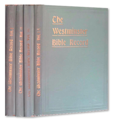 Morgan Westminster Bible