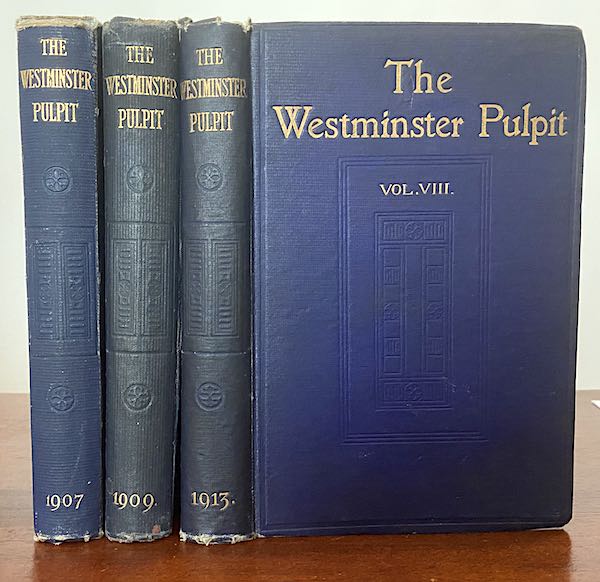 Original Westminster Pulpit books